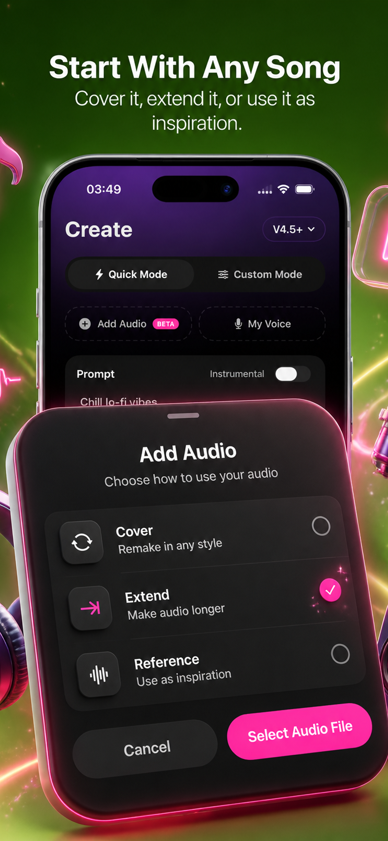 Sonica - Create AI Songs